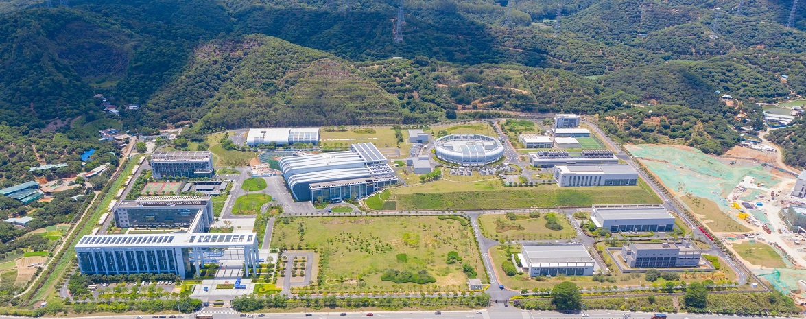 Aerial view of CSNS