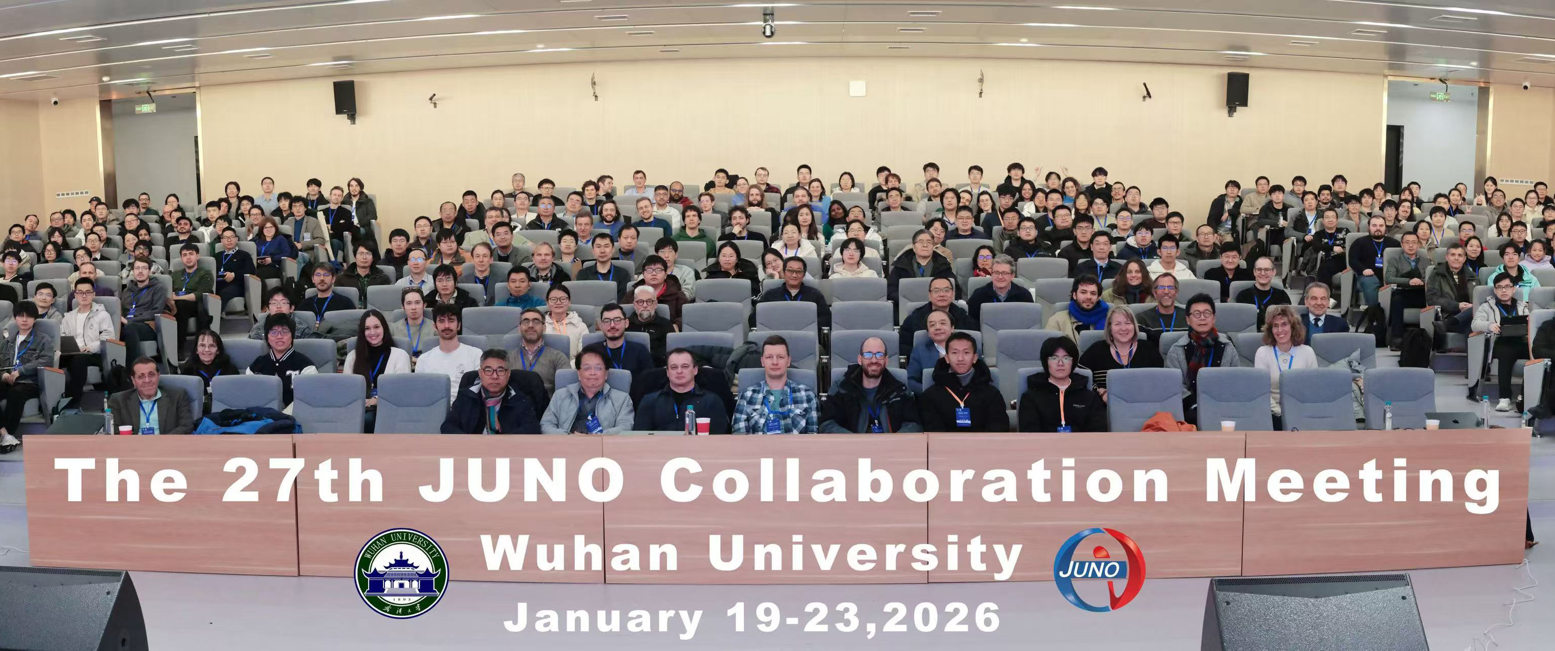 The 27th International Collaboration Meeting of the Jiangmen Underground Neutrino Observatory Successfully Held at Wuhan University
