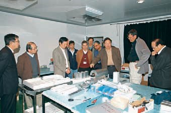 The members of the BEPCII IMAC were inspecting BEPCII-2